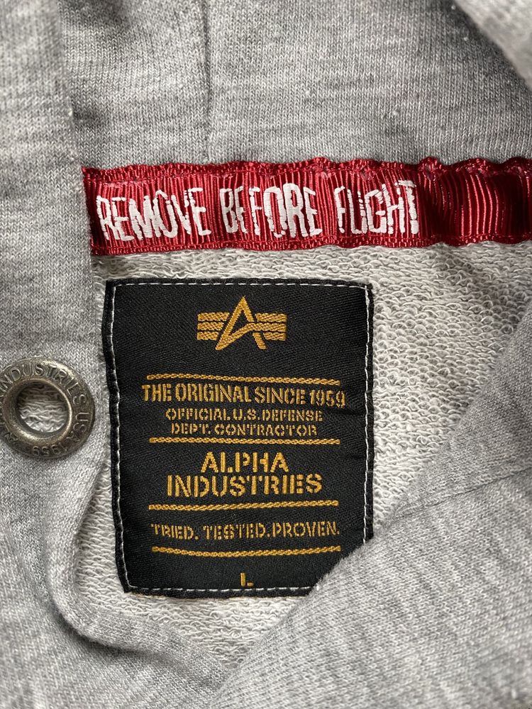 Кофта Alpha Industries/худі Alpha Industries