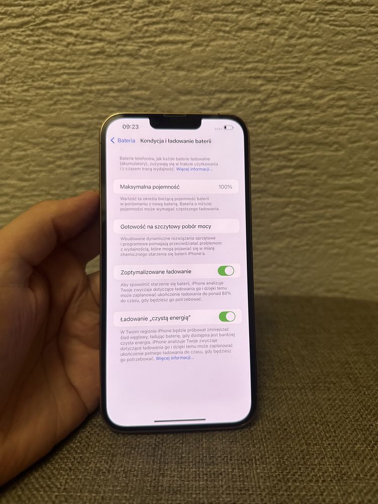 Iphone 13 pro max 128gb 100% bateria, gwarancja