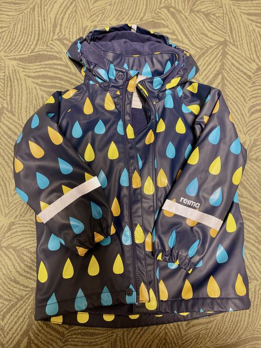 Куртка-дощовик Reima на флісі 110 (як нова)