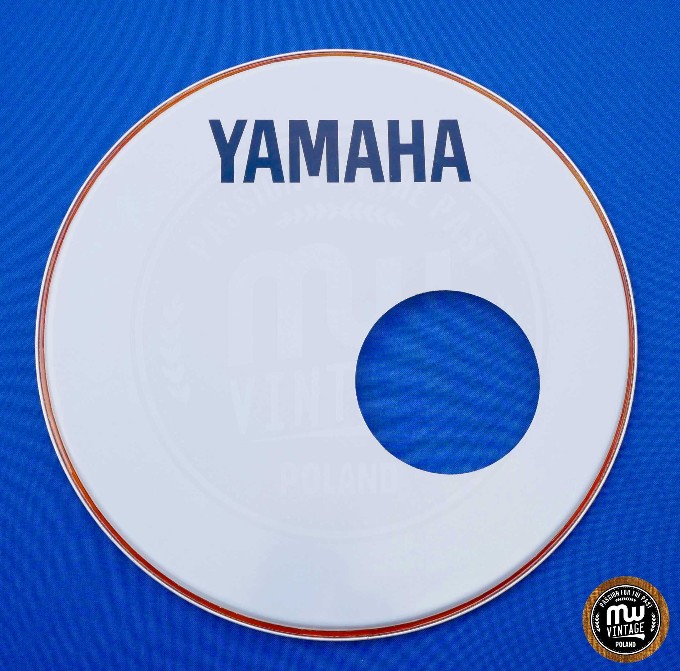 Yamaha - naciąg frontowy biały 20” Maple Custom ‼️