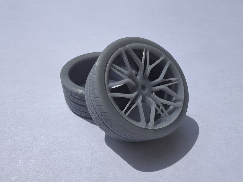 Felgi i akcesoriami do modeli 1/24, 1/18, DRUK 3D żywica