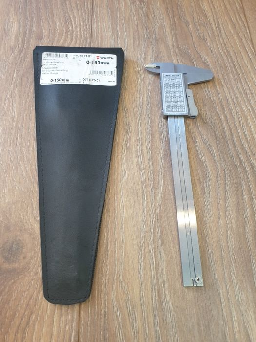 Precyzyjna profesjonalna suwmiarka Würth (Wurth) 0-150mm ±0,05mm etui
