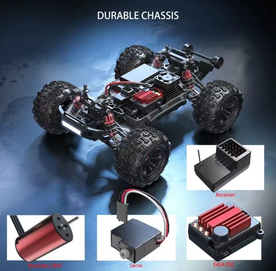 MJX Hyper Go 16208  80 км/г машинка на радіоуправлінні радіокеруван