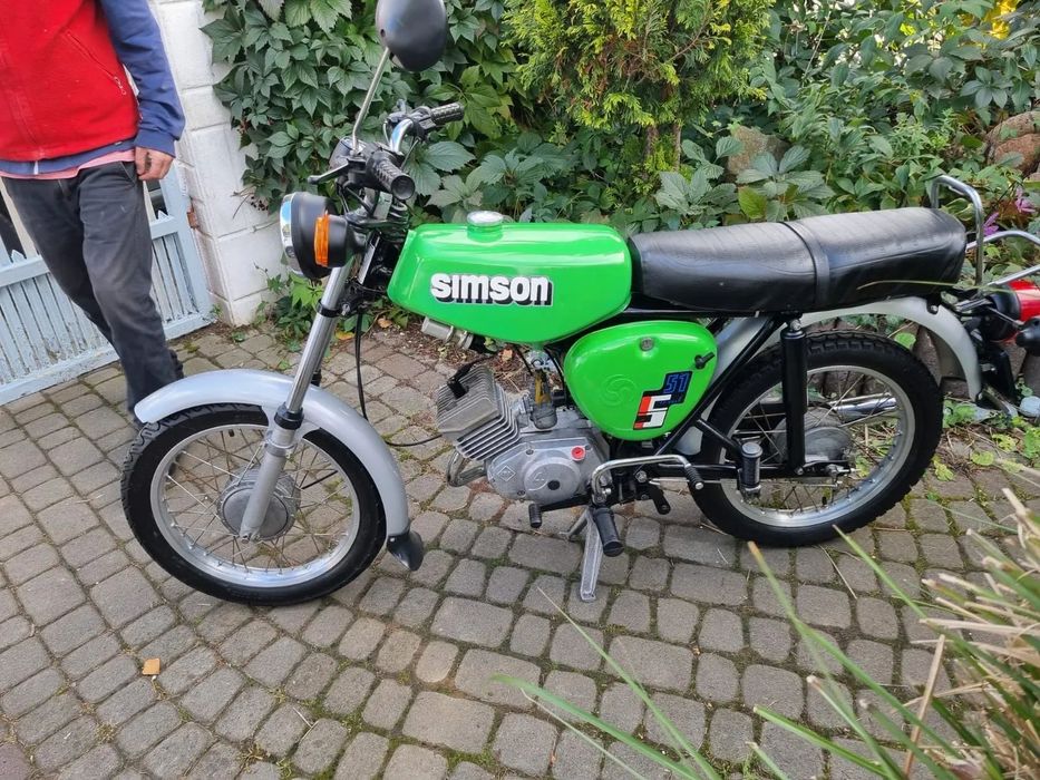 Simson  Bardzo ładny, oryginał lakier i przebieg!!!