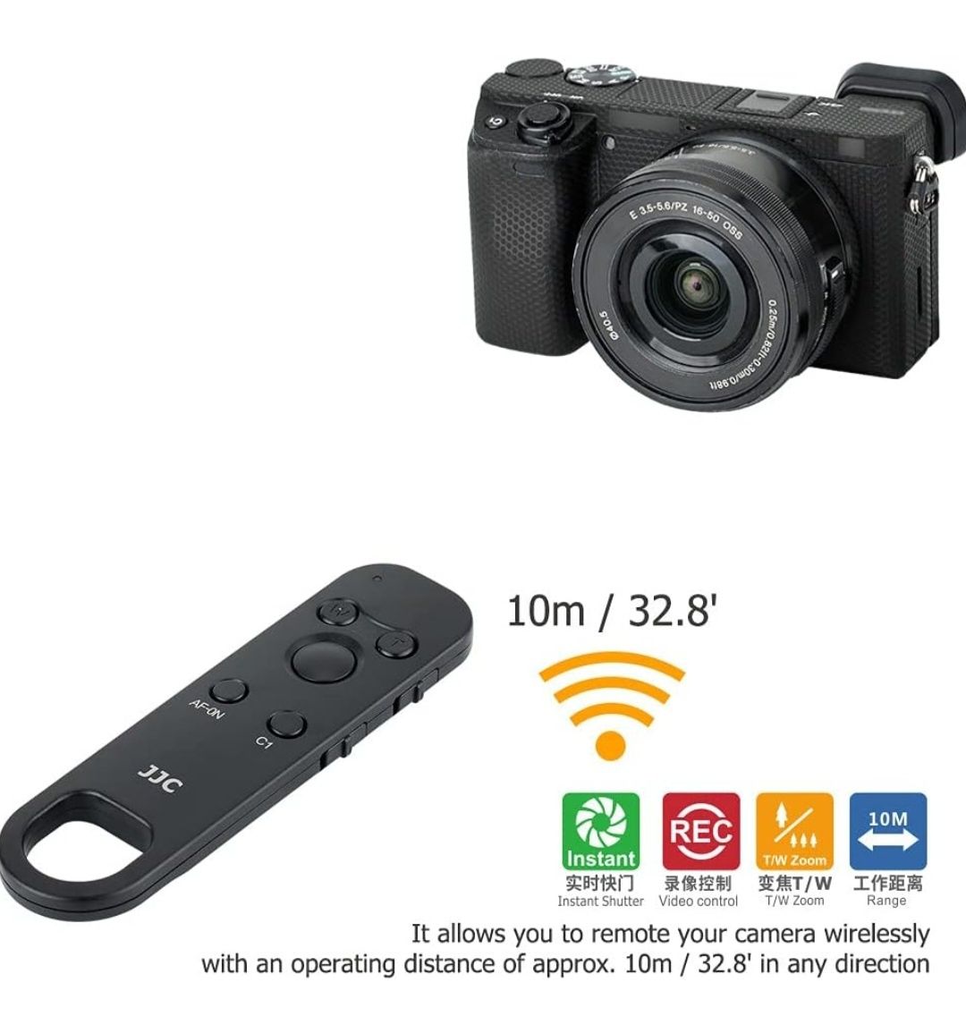 JJC RMT-P1BT pilot Bluetooth zdalnego sterowania dla Sony A6700