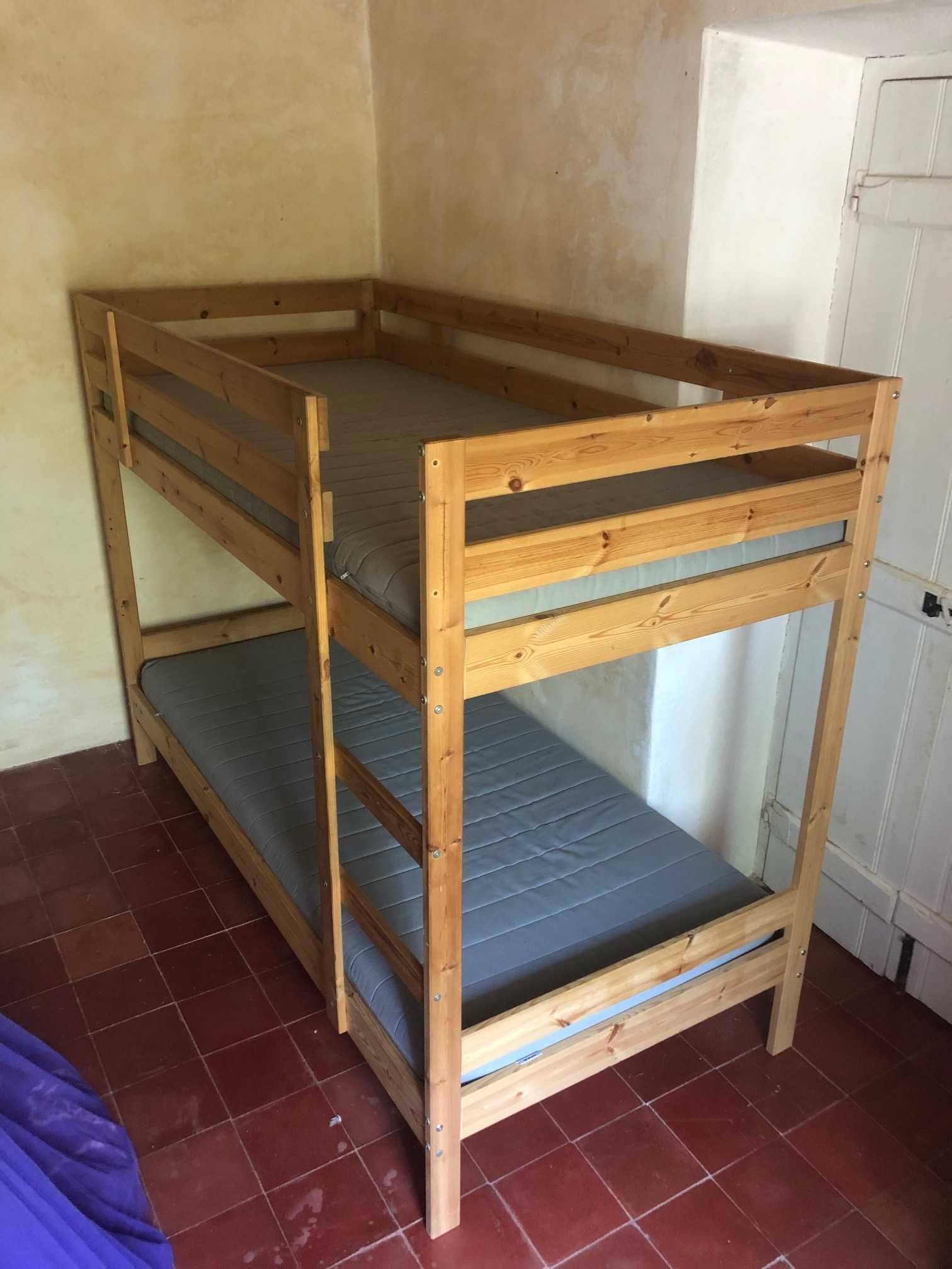 Wooden Bunkbed (IKEA) No matresses