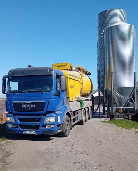 MOBILNA MIESZALNIA PASZ. Usługowe mieszanie pasz, śrutownik gniotownik