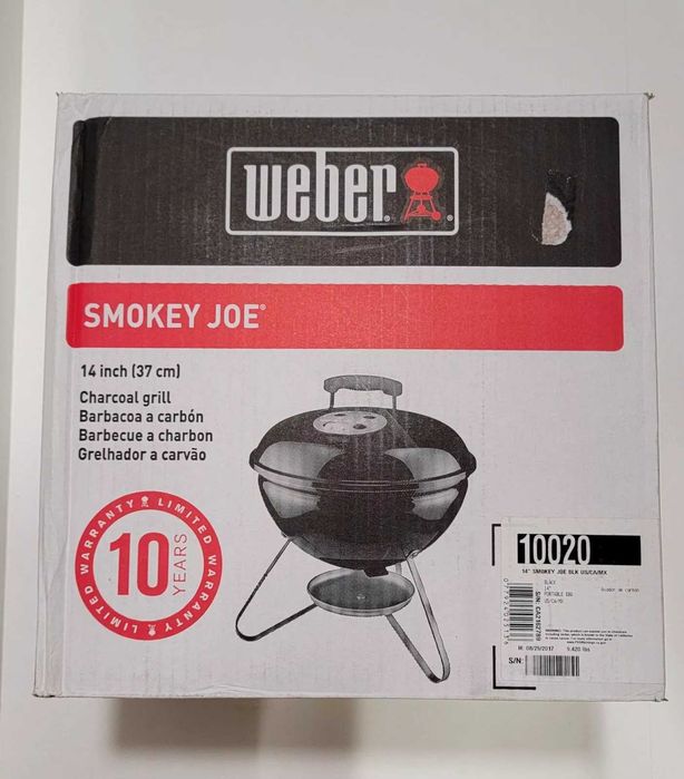 Гриль вугільний Weber Smokey Joe, діаметр 37 см. НОВИЙ, ОРИГІНАЛ