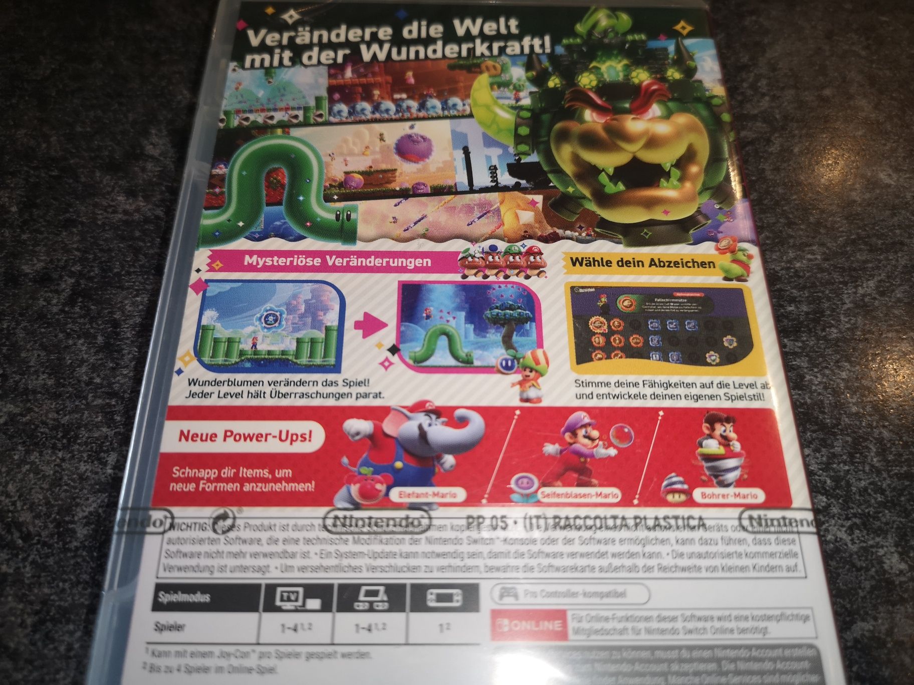 Super Mario Bros Wonder SWITCH Nintendo gra ANG (nowa w folii) sklep