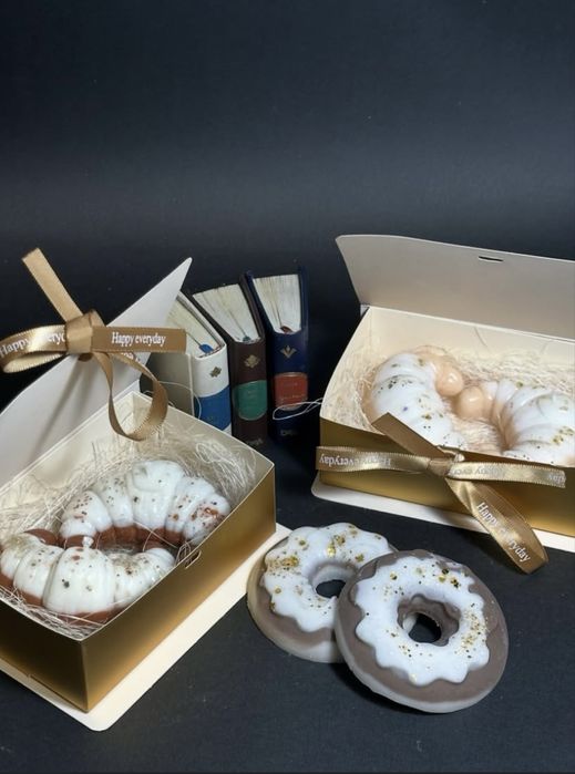 Подарункові аромасвічки «Круасан»