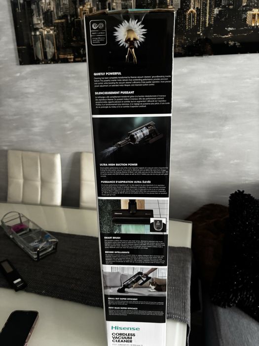 Odkurzacz Hisense nowy polecam dlugi czas pracy!!!