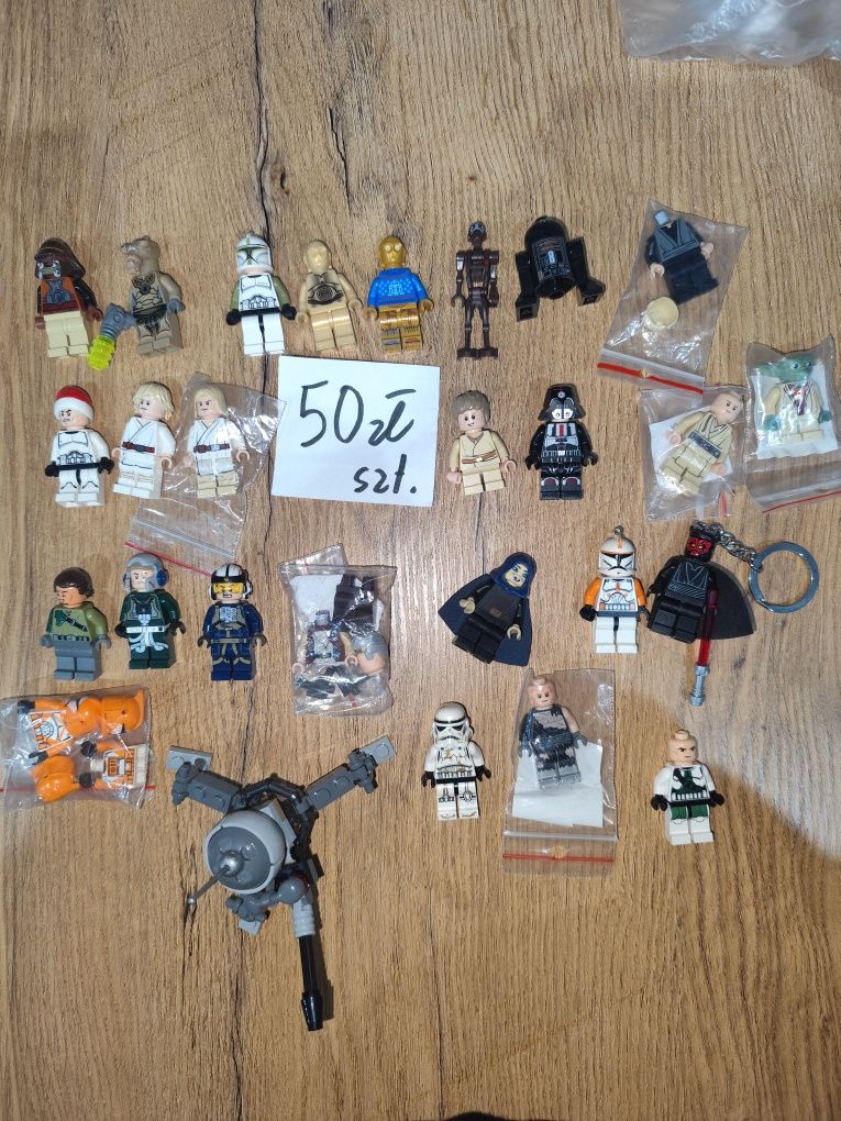 Figurki części LEGO star wars 50 zł -1 szt