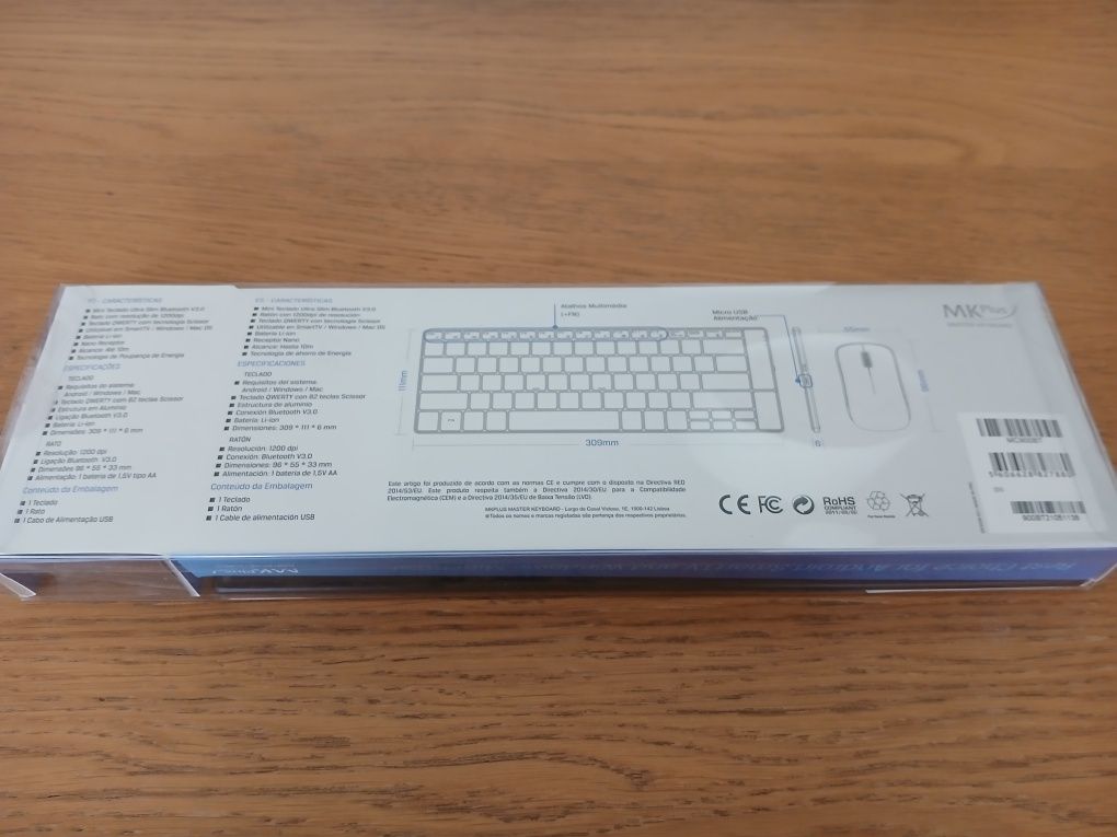 Teclado+Rato s/ fios