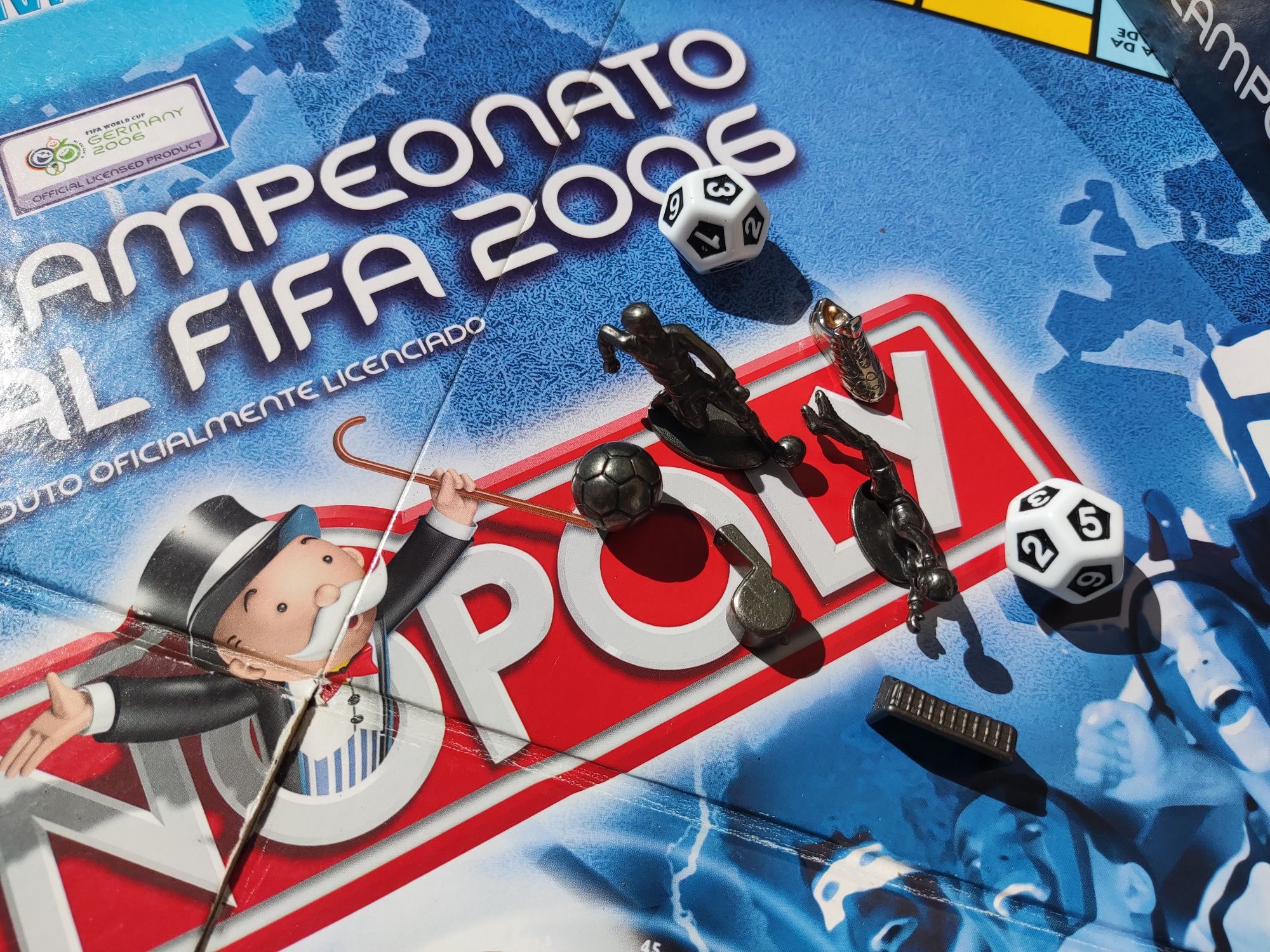 Monopoly edição campeonato mundial fifa 2006 Alemanha - artigo oficial