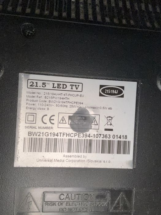 Televisao LED Blaupunkt 21.5”