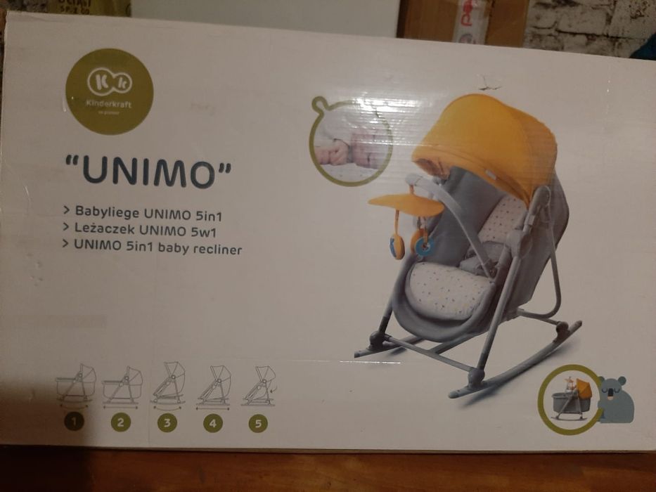 Leżaczek bujaczek Kinderktaft