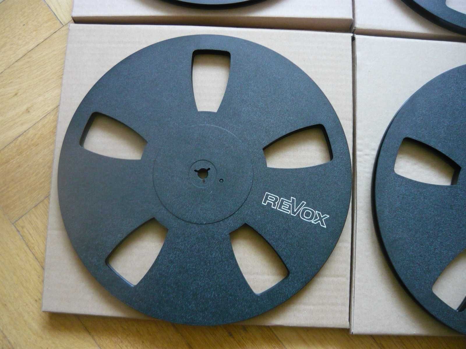 Revox szpule plastikowe 26,5 cm  4 sztuki