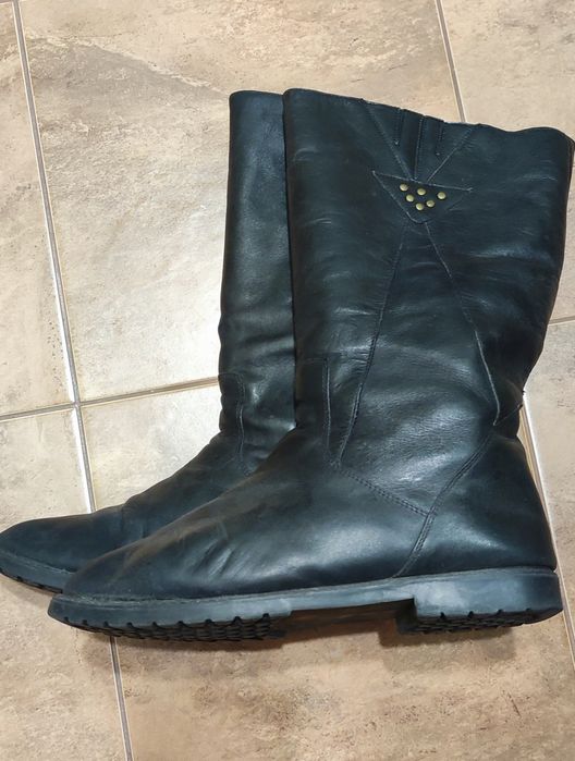 Продам женские сапоги, размер 40, б/у