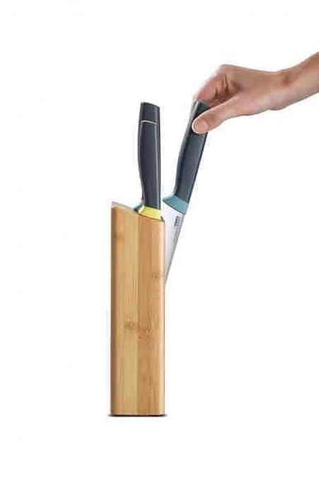 Zestaw blok Bamboo z 5 nożami Elevate, multi / Joseph Joseph