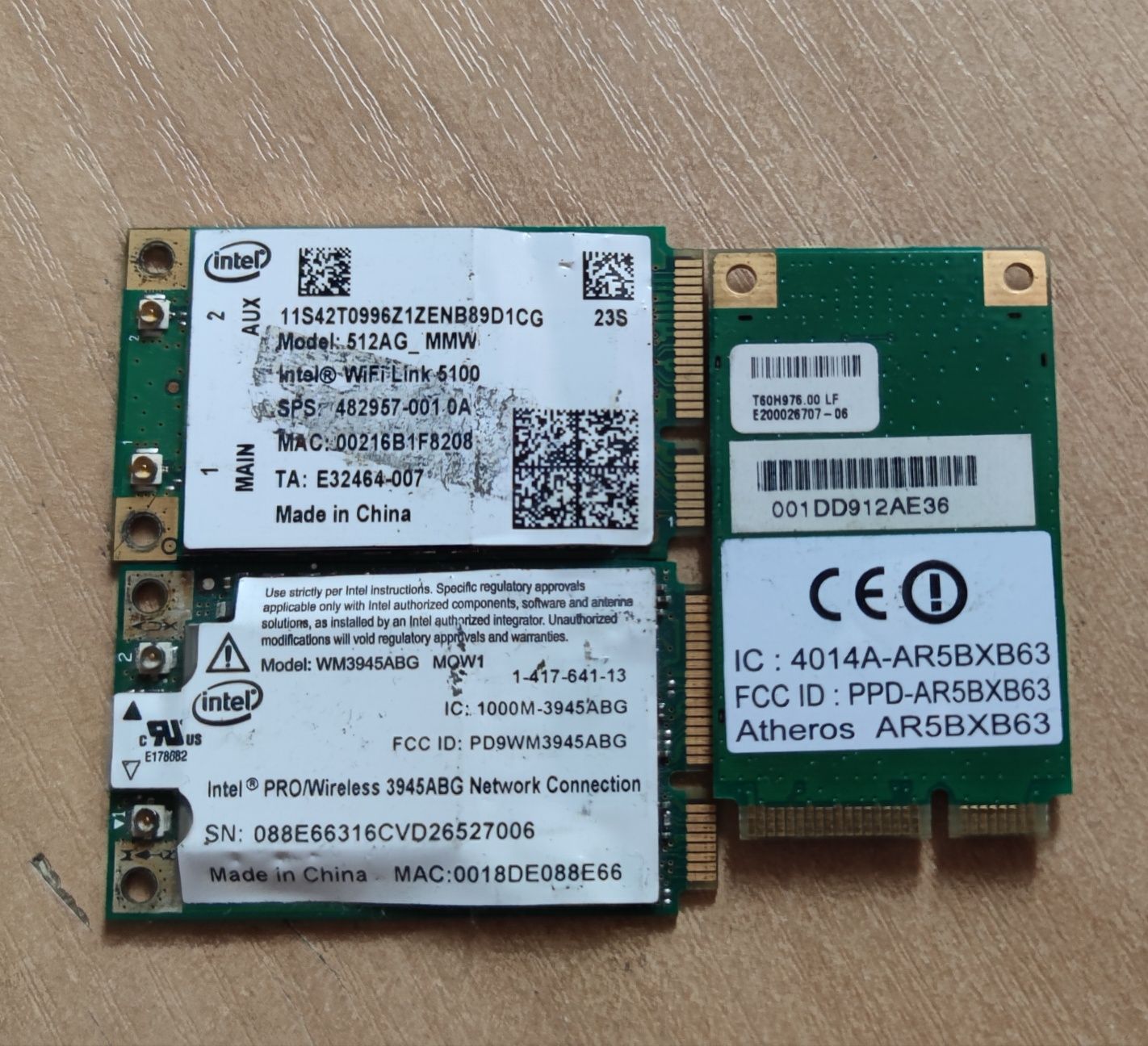 WiFi для ноутбука miniPci