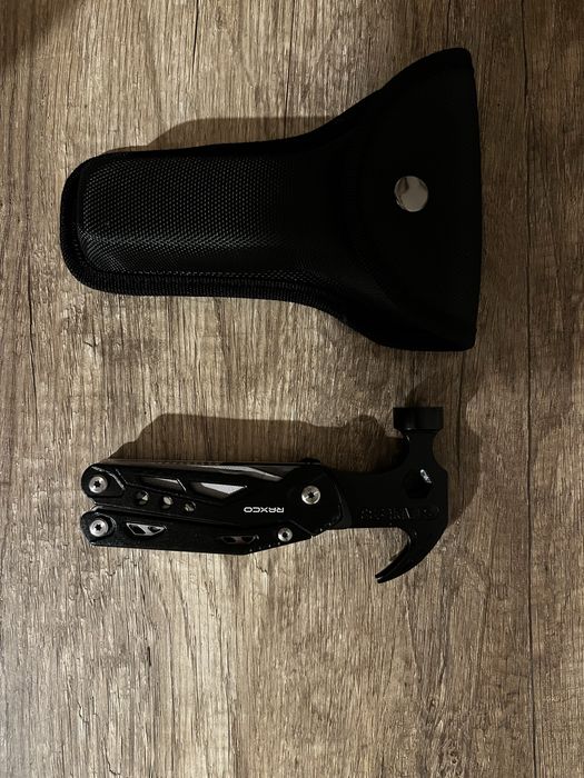 MŁOTEK wielofunkcyjny multitool 14w1 RAXCO śrubokręt nóż prezentowy