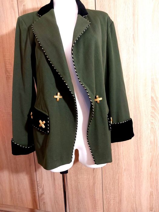 Unikatowa! Śliczna vintage marynarka idealna na każdą okazję