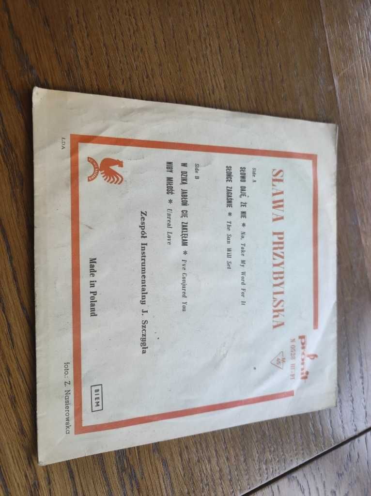 Winyl - Sława Przybylska Słodkie fiołki 7"