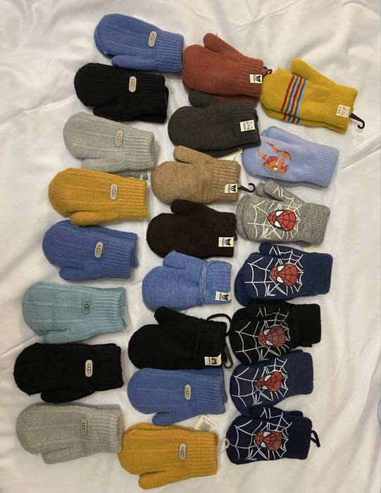 Розпродаж дитячіх рукавичок перчаток варешок