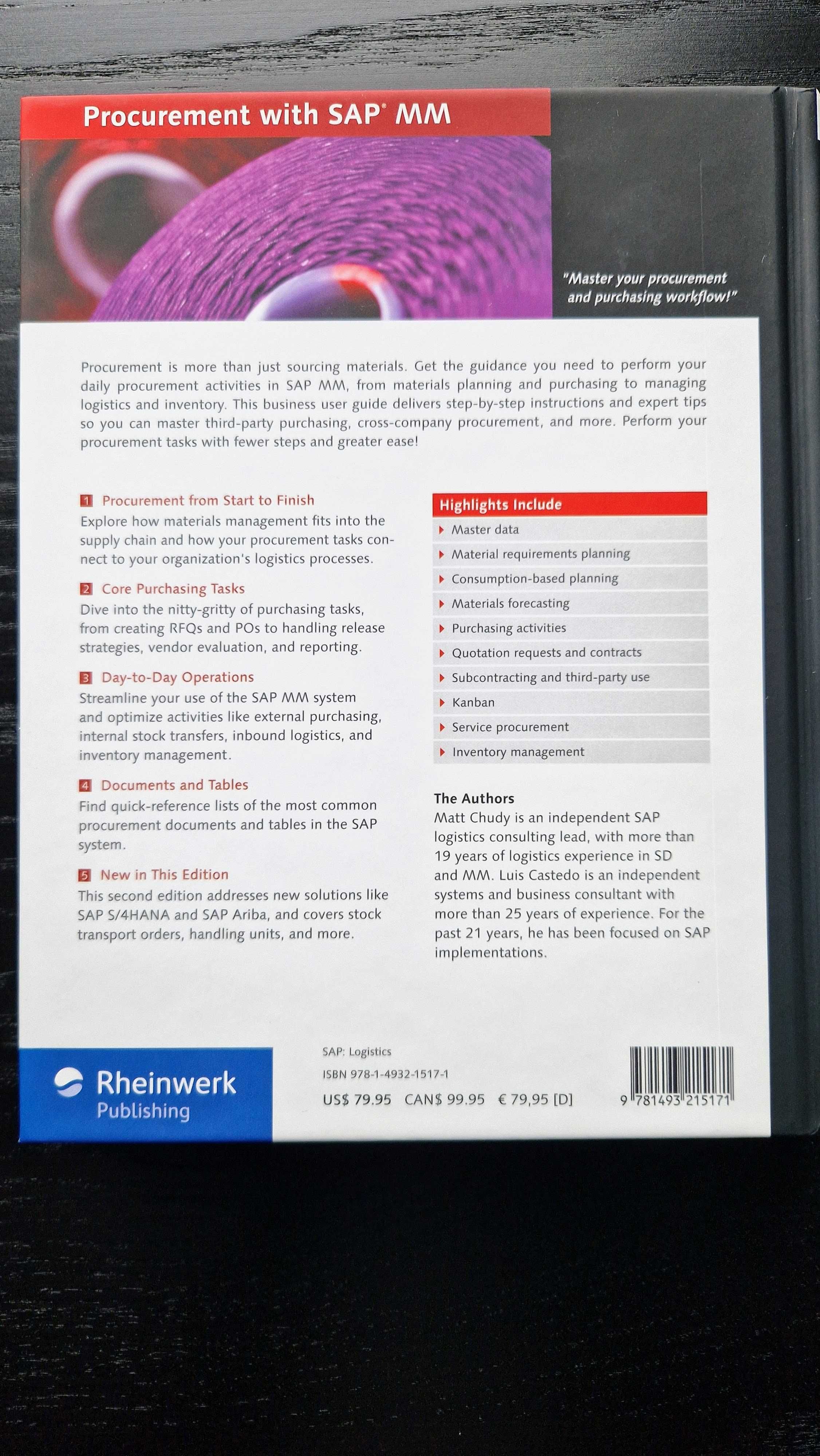 Książka SAP PRESS - Procurement with SAP MM: Business User Guide