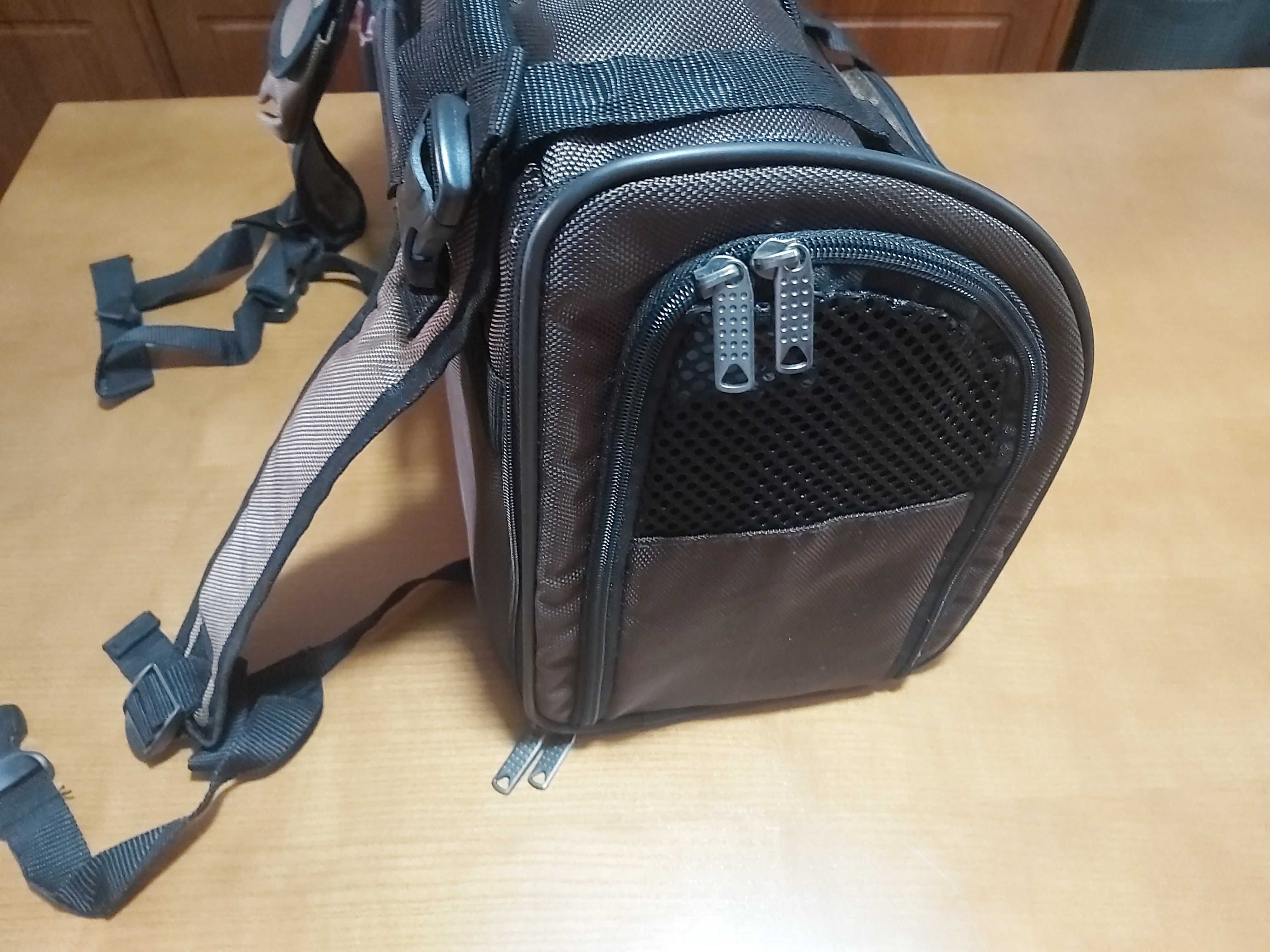 Mochila de transporte de animais