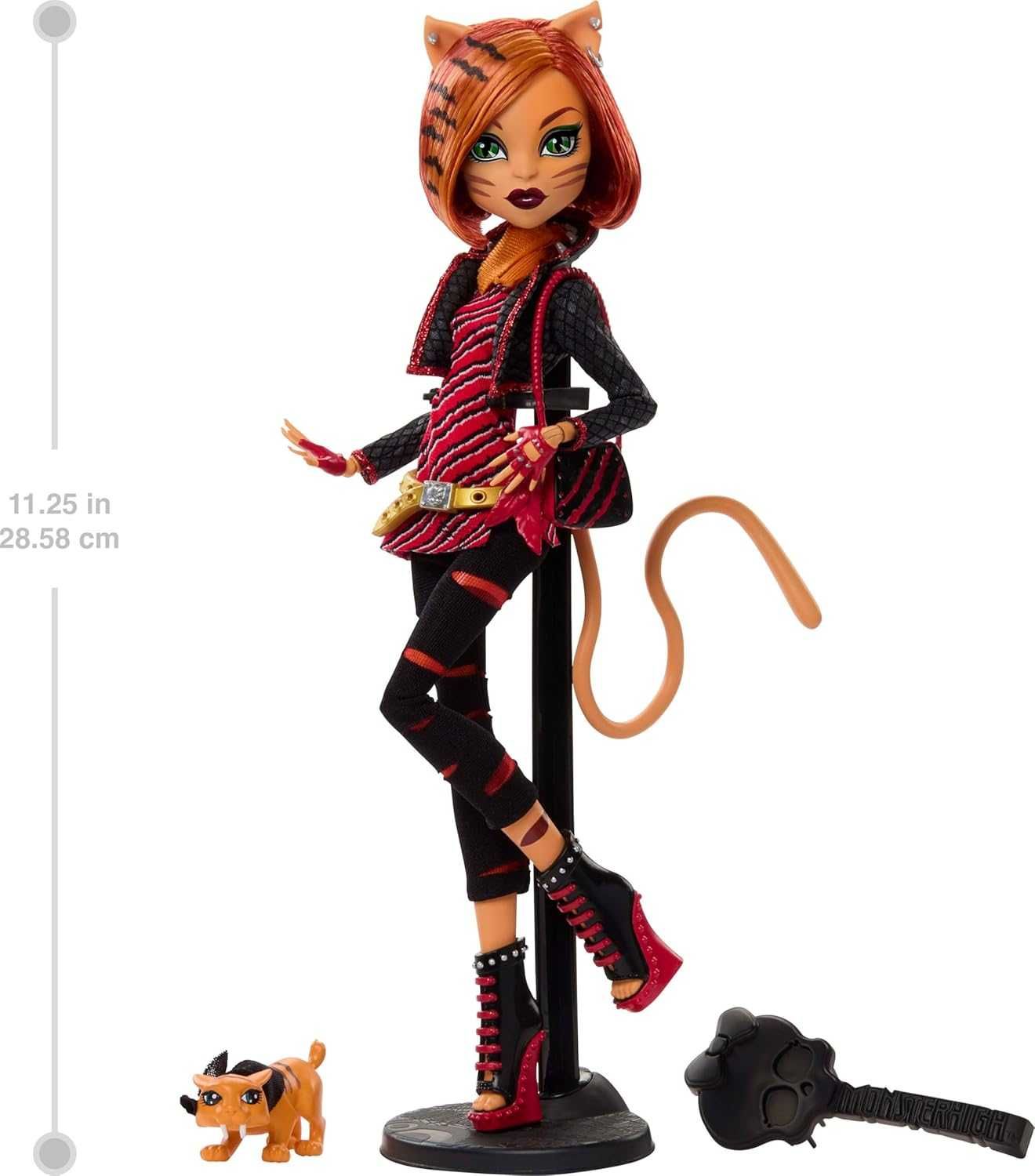 Лялька Монстер Хай Торалей Репродукція Monster High Toralei HYV91
