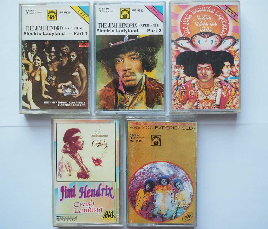 Jimi Hendrix kasety