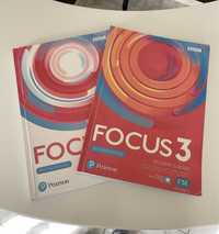 Книги з англійської мови Focus 3 students book, + WB