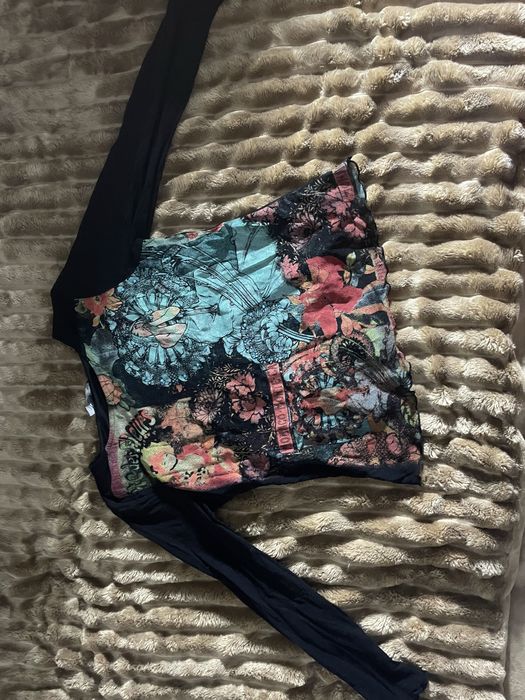 кофточка в сеточку