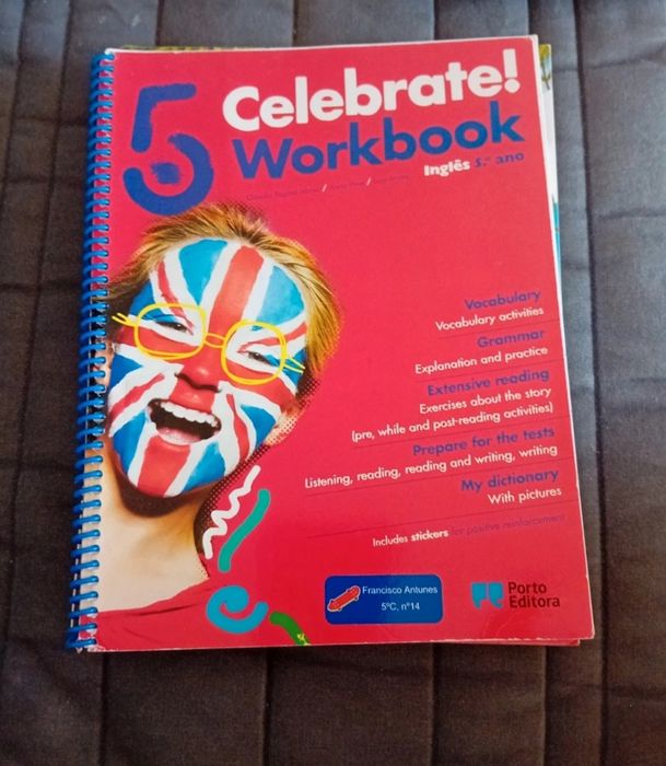 Workbook, Celabrate! 5