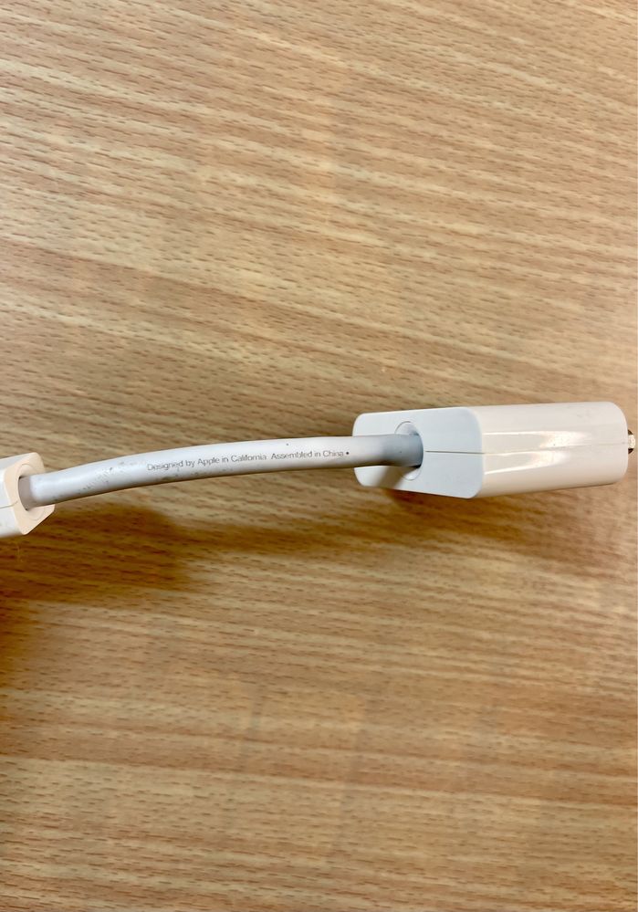 Oryginalny Adapter APPLE Mini DisplayPort - DVI  przejściówka