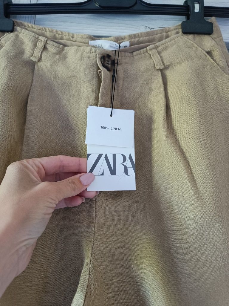 Komplet lniany Zara