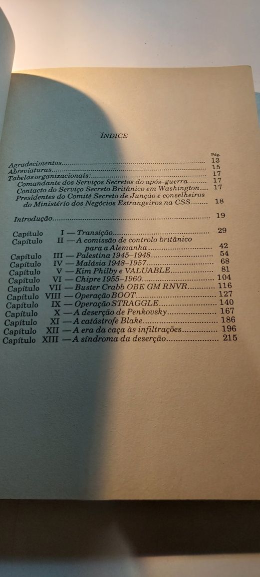 Os Amigos, Operações dos Serviços Secretos Britânicos - Nigel West