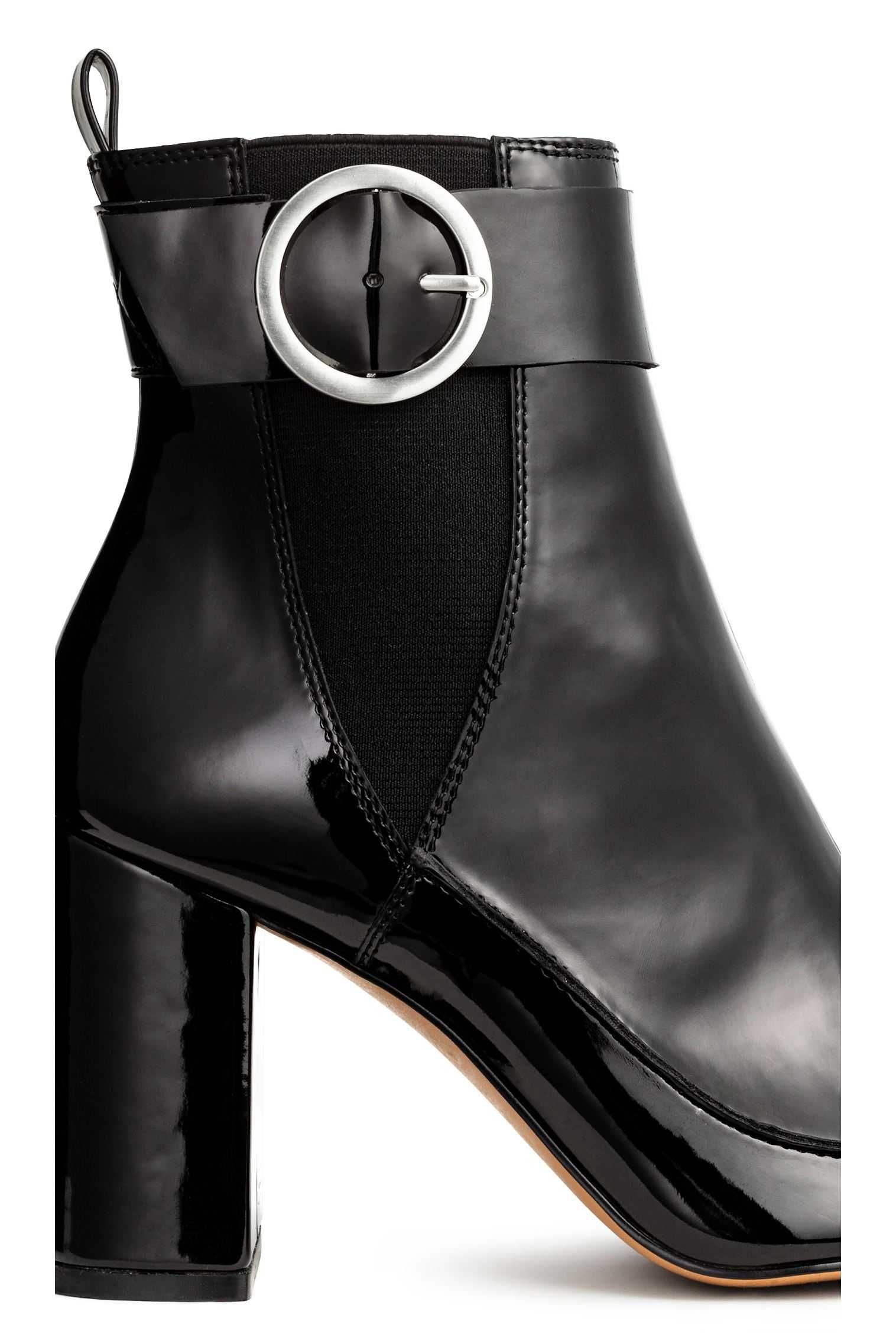 Lakierowane botki H&M rozmiar 40 NOWE