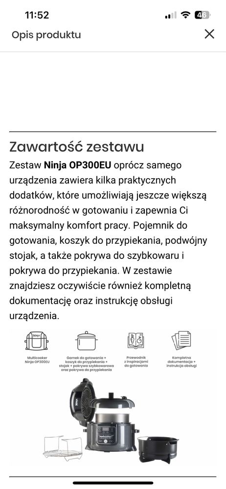 Multicooker NINJA Foodi OP300EU