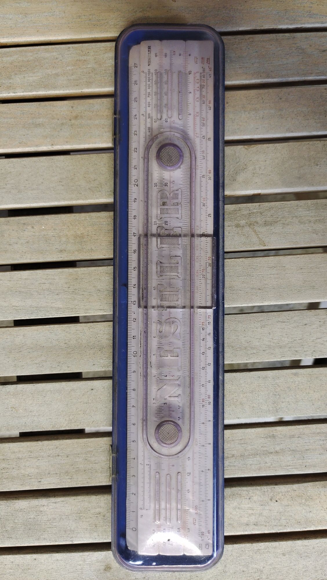 Suwak logarytmiczny Nestler, linijka 27 cm