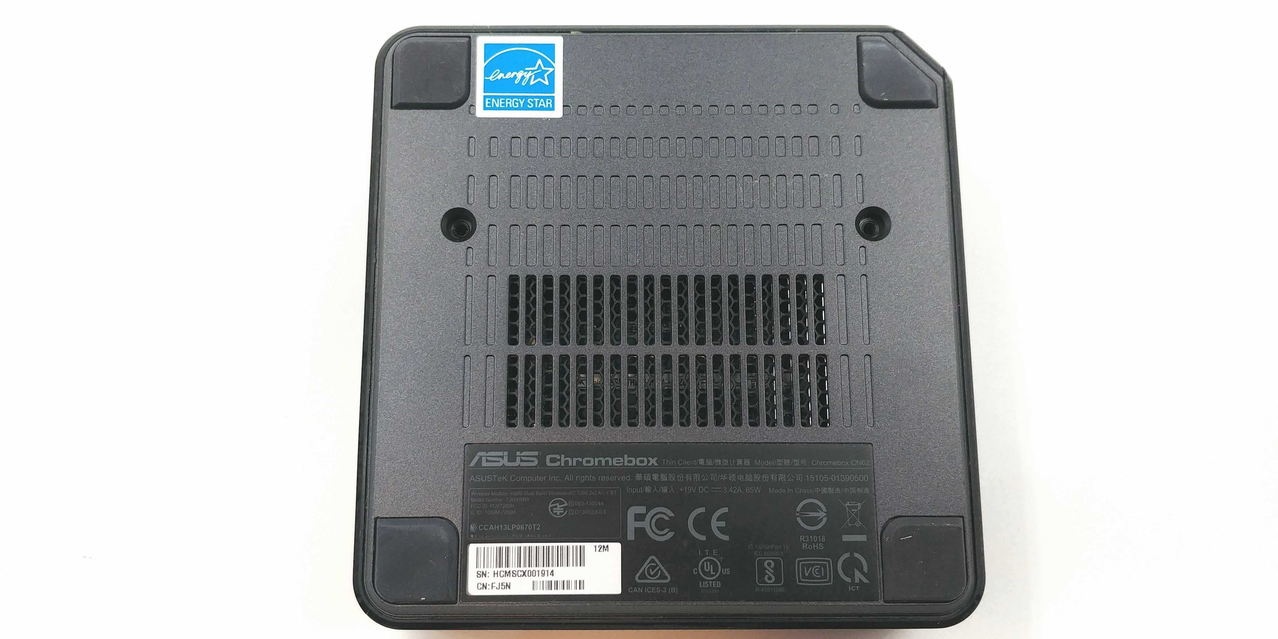 Мини-пк Asus CN62, i7-5500u, 4gb ddr3, 32gb ssd, wifi