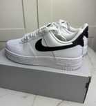 biało czarne Nike air force 1 skorzane sneakers kobiece nike buty 38
