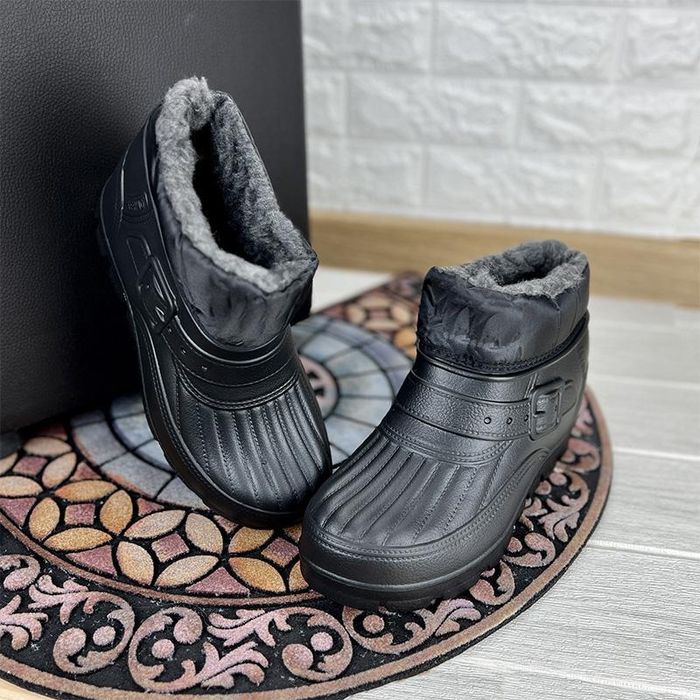 Чоловічі теплі високі галоши, утепленні хутром 42-45р (к140)