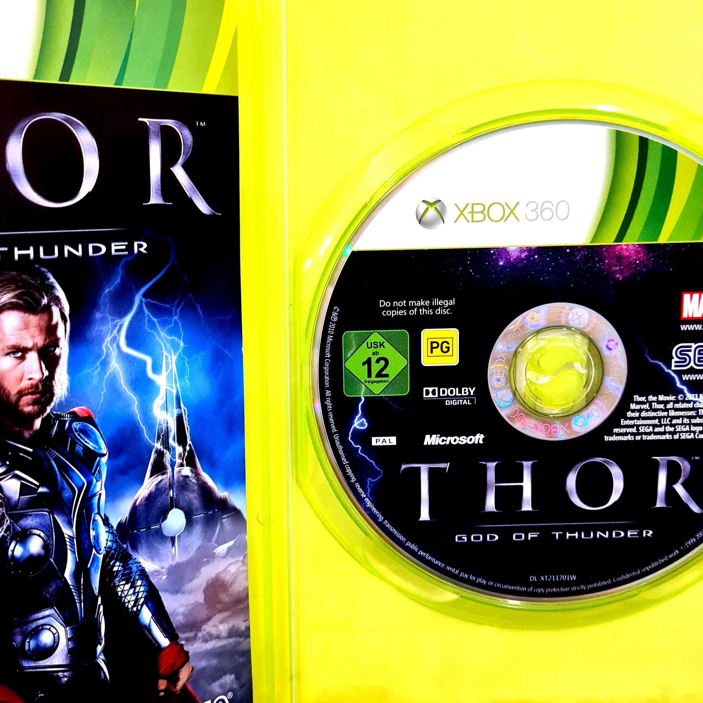 Thor God Of Thunder Xbox 360 Marvel