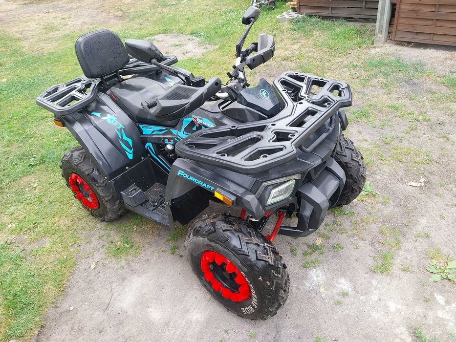 Quad FourCraft 250 jak nowy duża rama mały przebieg