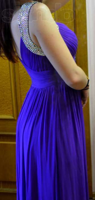 Фиолетовое вечернее платье (не неон!)