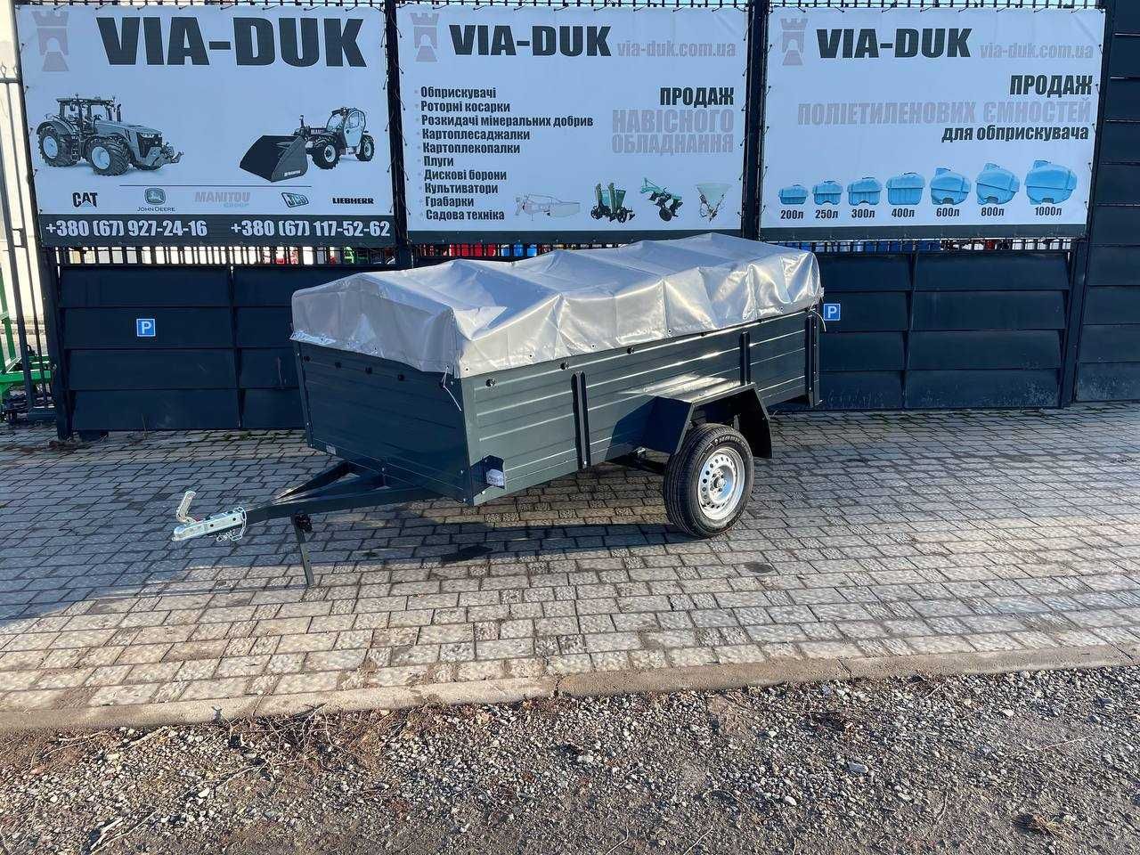 Причеп автомобільний АМС 750 2500х1500мм ПРИЦЕП\ПРИЧІП