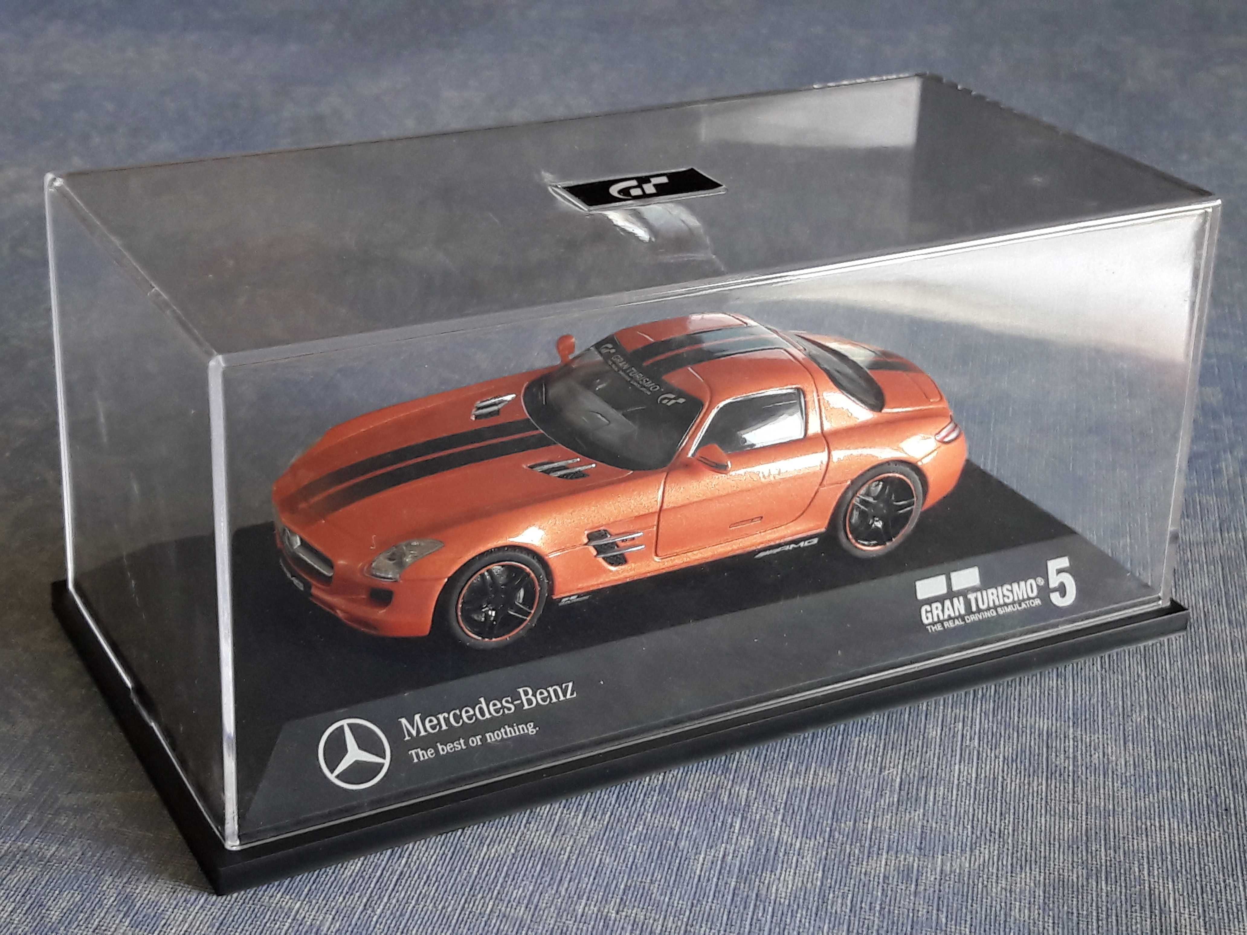 Miniatura Mercedes SLS-AMG Schuco - GT5 Signature Edition. RARO!