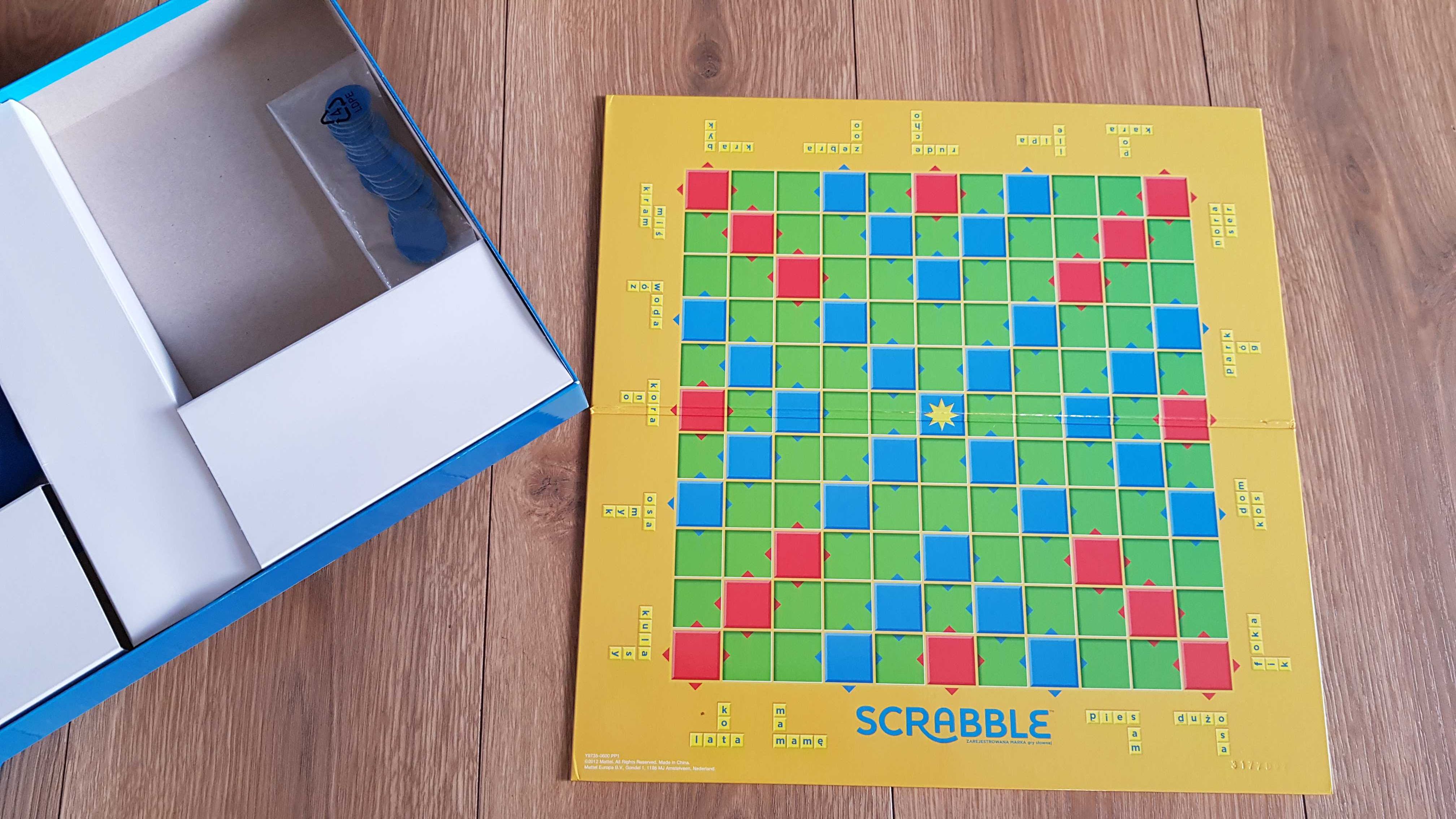 Mattel gra edukacyjna Scrabble Junior